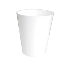 Cargar imagen en el visor de la galería, Orquidea alta dos tallos Coral con matera plastica decorativa (MP)
